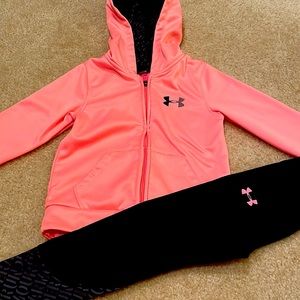 Under armour girls size 5 outfit